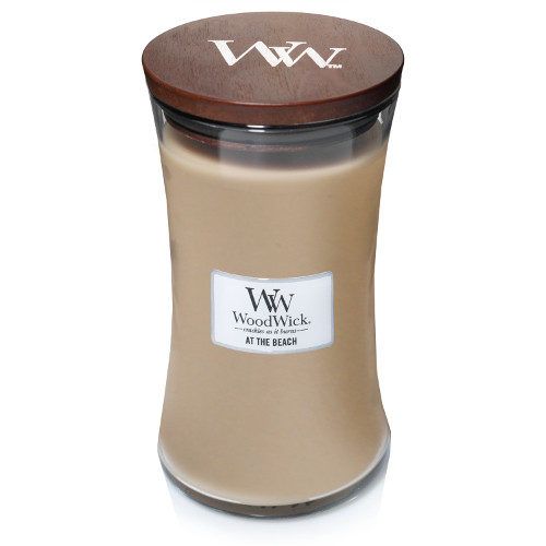 WoodWick Large Candle At the beach