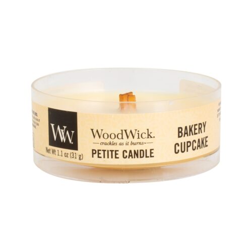 WoodWick petit candles met vanillegeur en houten lontje