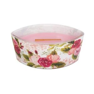 WoodWick met bloemenprint