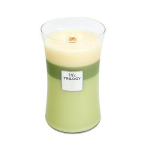 Garden Oasis Woodwick Trilogy Large Candle