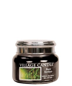 Black Bamboo Village Candle Geurkaars Small