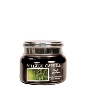 Black Bamboo Village Candle Geurkaars Small