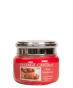 Fresh Strawberries Village Candle Geurkaars Small