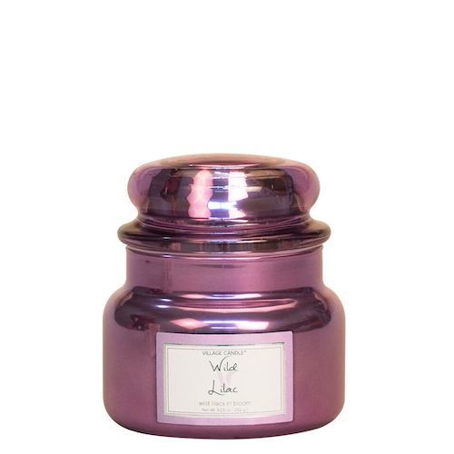 Wild Lilac Metallic Village Candle Geurkaars Small