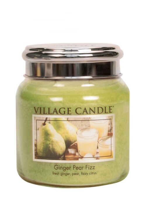 Ginger Pear Fizz Village Candle Geurkaars Medium