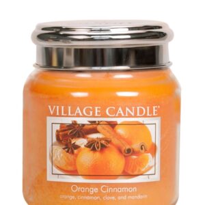 Orange Cinnamon Village Candle Geurkaars Medium