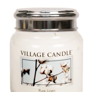 Pure Linen Village Candle Geurkaars Medium