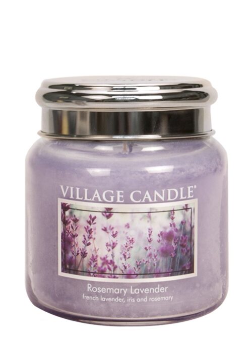 Rosemary Lavender Village Candle Geurkaars Medium