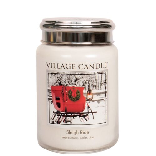 Sleigh Ride Village Candle Geurkaars Large
