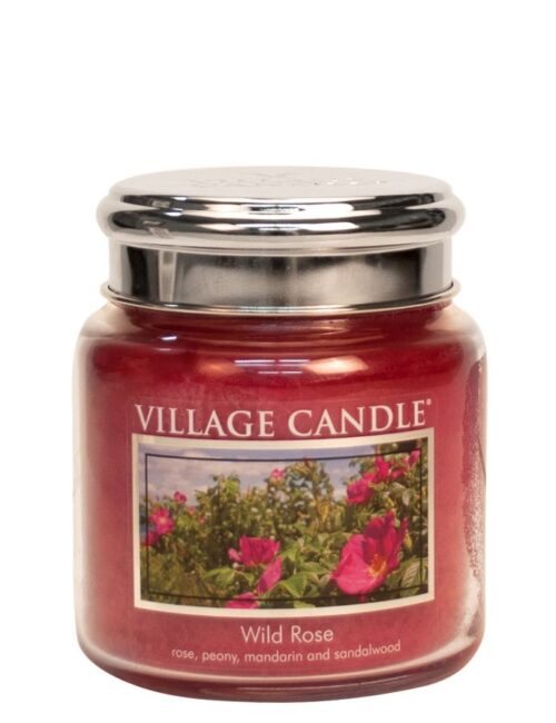 Wild Rose Village Candle Geurkaars Medium