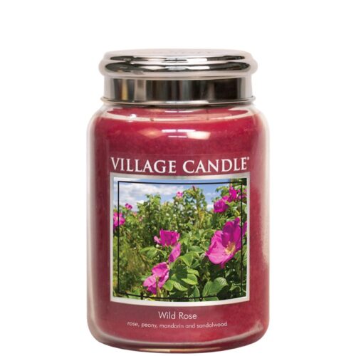 Wild Rose Village Candle Geurkaars Large