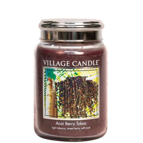 Acai Berry Tabac Village Candle Geurkaars Large
