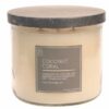 Coconut Coral Soy Blended 3 Wicks Candle