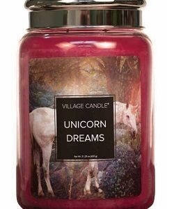 Unicorn Dreams Village Candle Geurkaars Large