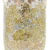 Gold Pearl Mosaic Jar Holder