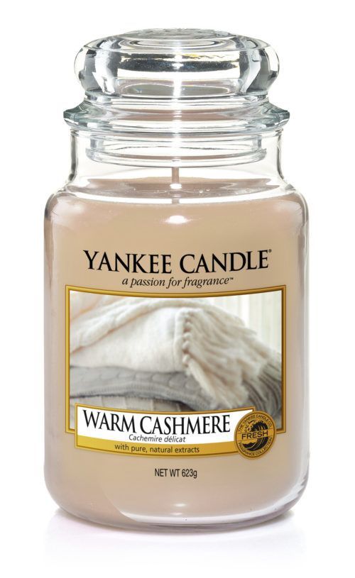 Warm Cashmere Large Jar Yankee Candle