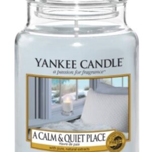 A calm and Quiet Place Large Jar Yankee Candle
