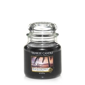 Black Coconut Medium Jar Yankee Candle