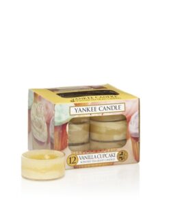 Vanilla Cupcake Tea Lights Yankee Candle