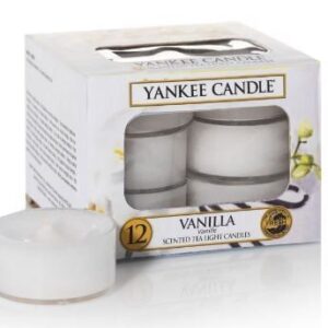 Vanilla Tea Lights Yankee Candle