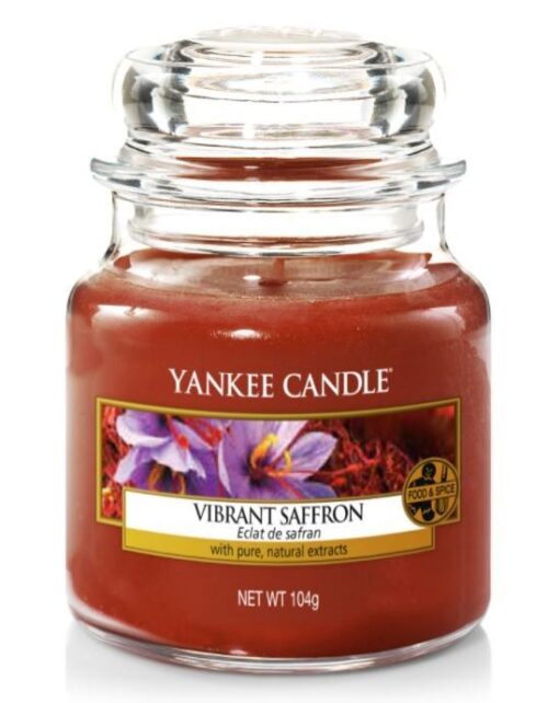 Vibrant Saffron Small Jar Yankee Candle