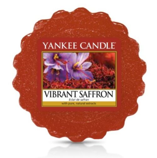 Vibrant Saffron Wax Melt Tart Yankee Candle