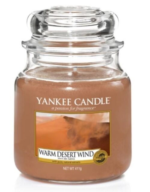 Warm Desert Wind Medium Jar Yankee Candle