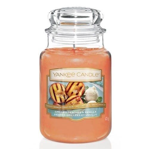 Grilled Peaches & Vanilla Large Jar Yankee Candle