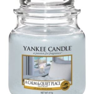 A calm and Quiet Place Medium Jar Yankee Candle