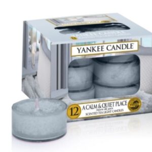 A calm and Quiet Place Tea Lights Yankee Candle