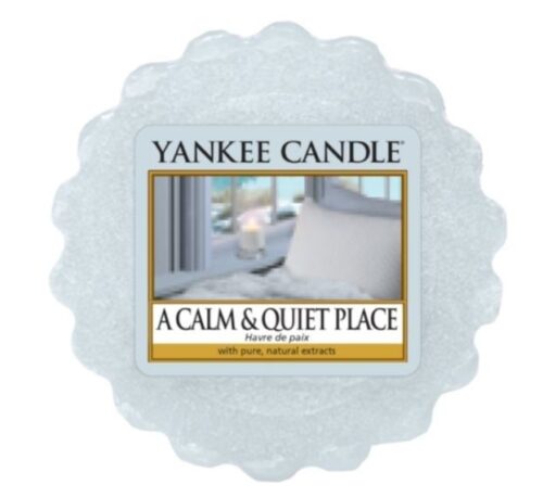 A calm and Quiet Place Wax Melt Tart Yankee Candle