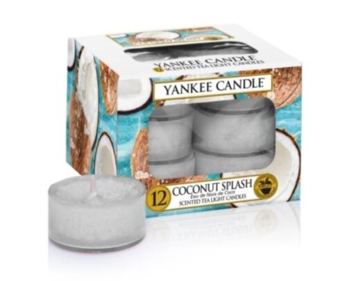 Coconut Splash Tea Lights Yankee Candle