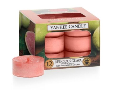 Delicious Guava Tea Lights Yankee Candle