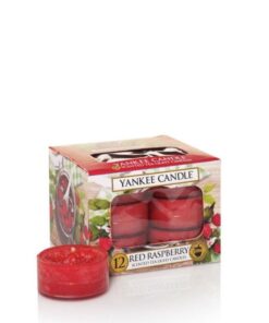 Red Raspberry Tea Lights Yankee Candle