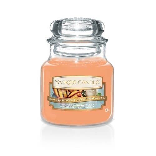 Grilled Peaches & Vanilla Small Jar Yankee Candle