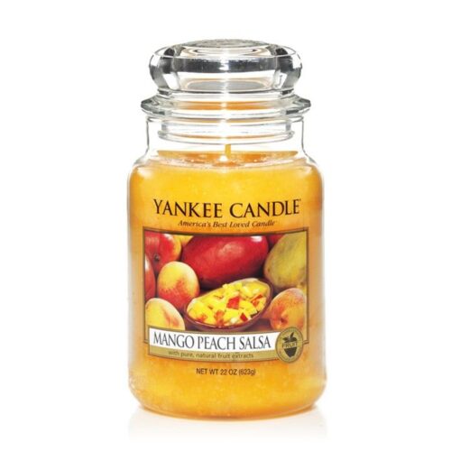Mango Peach Salsa Large Jar Yankee Candle