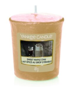 Sweet Maple Chai Votive Yankee Candle