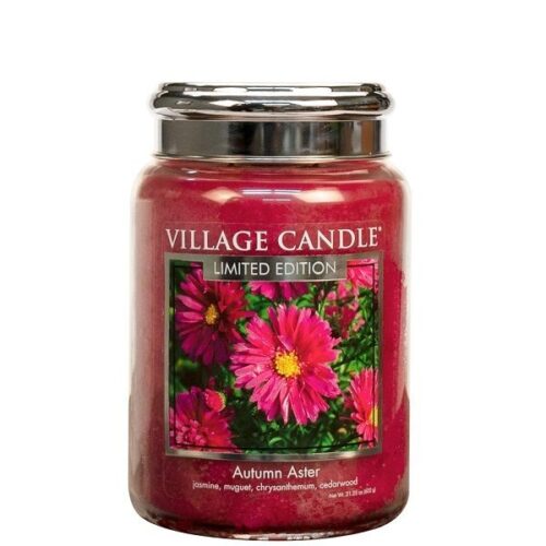 Autumn Aster Village Candle Geurkaars Large