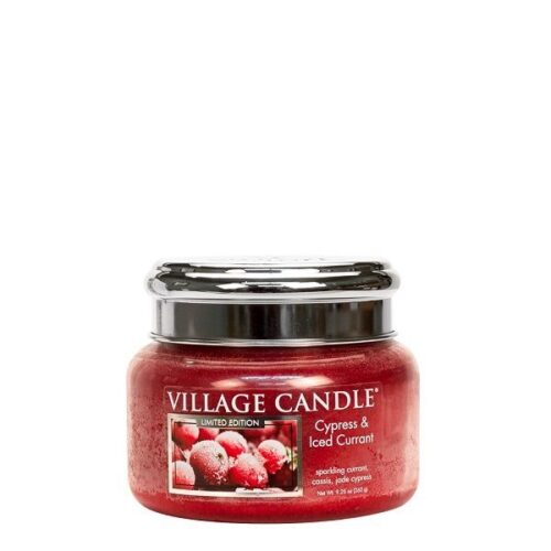 Cypress & Iced Currant Village Candle Geurkaars Small