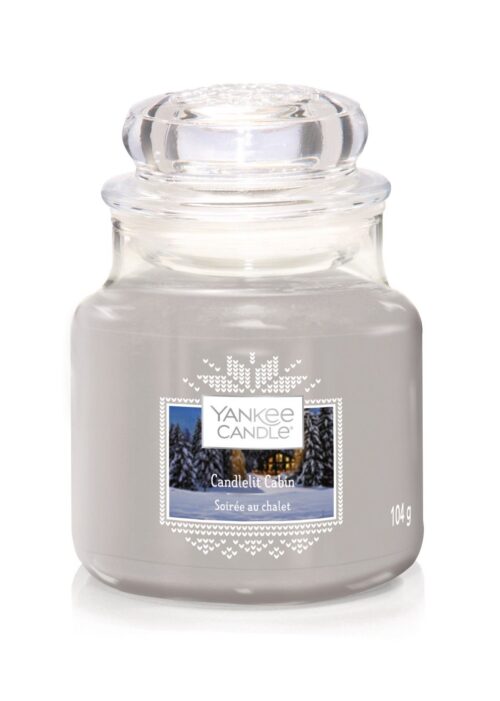 Candlelit Cabin Small Jar Yankee Candle