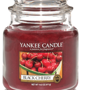 Black Cherry Medium Jar Yankee Candle