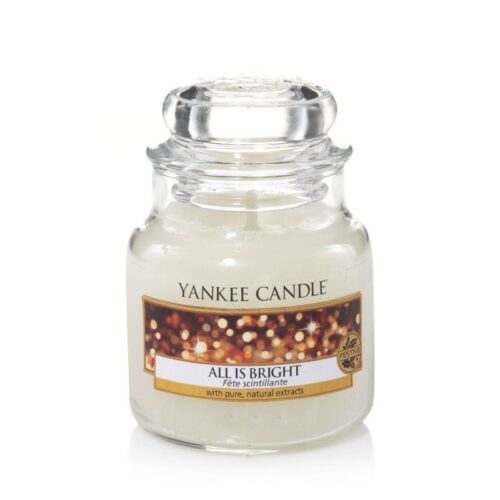 All is Bright Small Jar Yankee Candle
