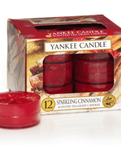 Sparkling Cinnamon Tea Lights Yankee Candle