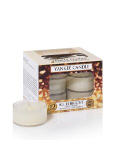 All is Bright Tea Lights Yankee Candle