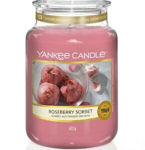 Roseberry Sorbet Large Jar Yankee Candle