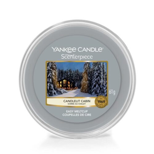 Candlelit Cabin Scenterpiece Melt Cup Yankee Candle