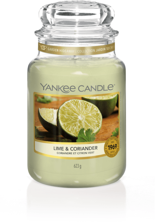 Lime & Coriander Large Jar Yankee Candle