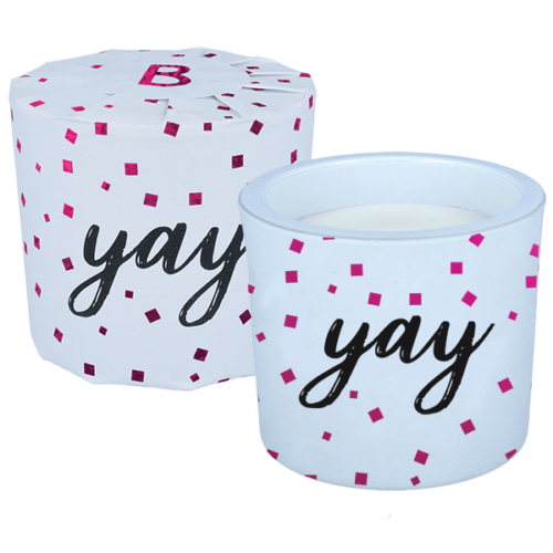 BomB Cosmetics Yay Wrapped Candle