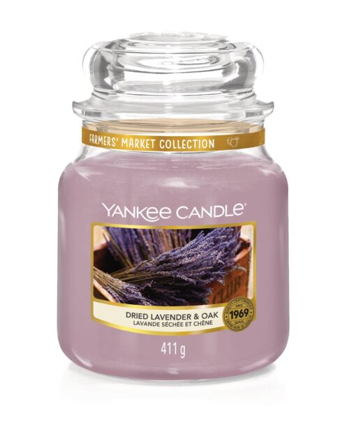 Dried Lavender & Oak Medium Yankee Candle