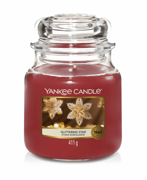 Glittering Star Medium Jar Yankee Candle